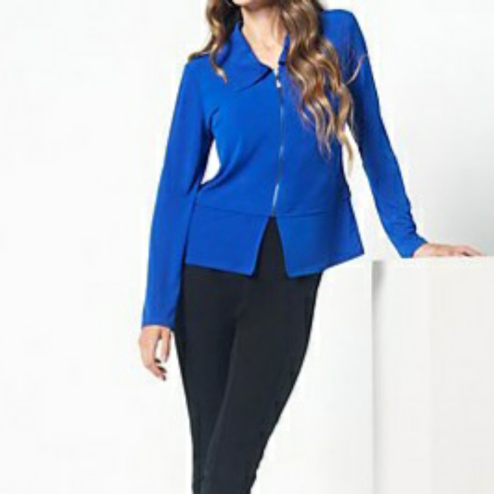 Truth + Style Matte Jersey Cardigan